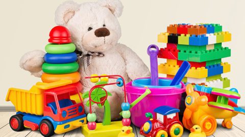 toys and teddy bear