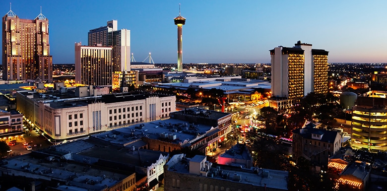 City of San Antonio skyline