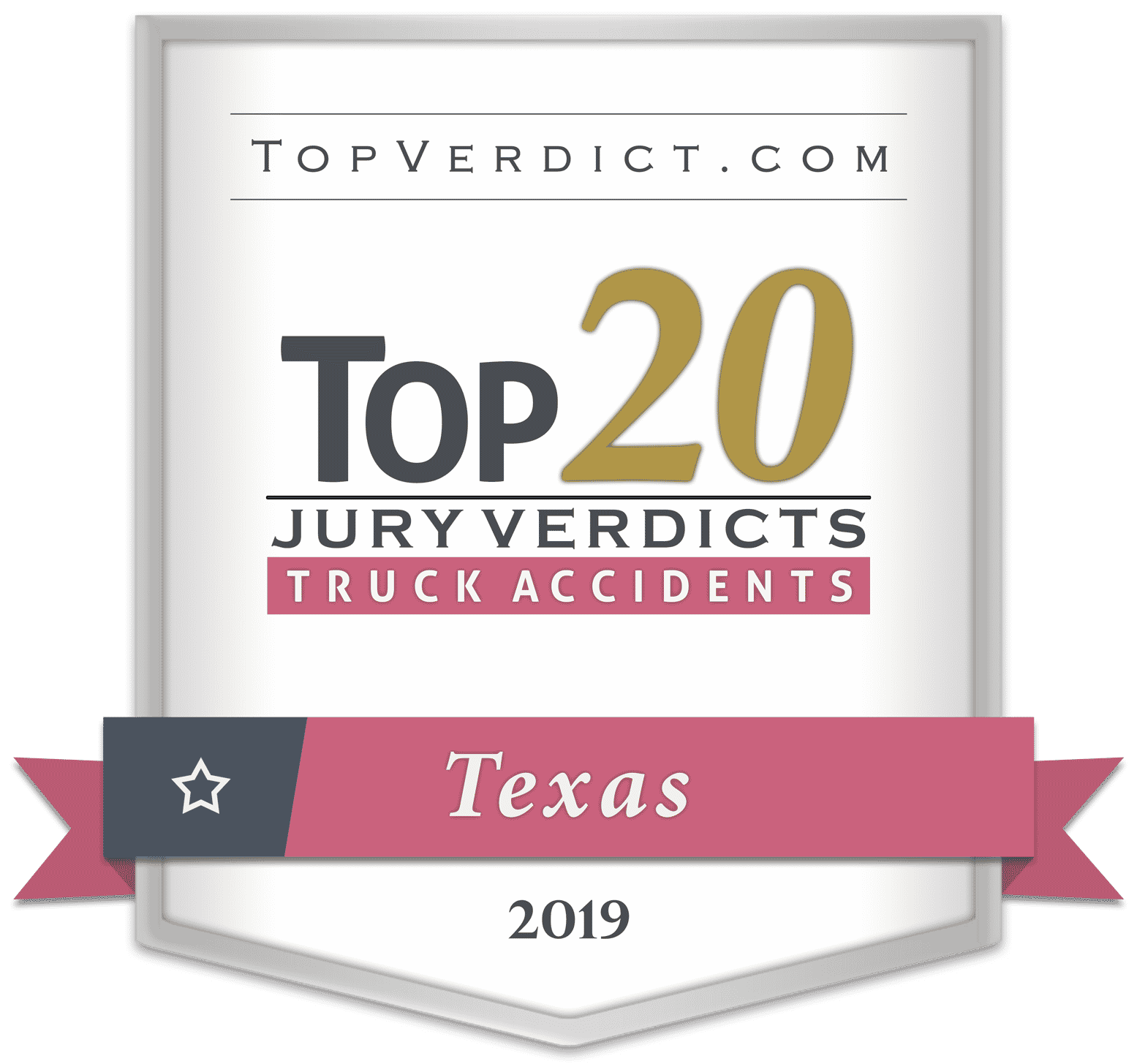 Top20 Jury Verdicts for Truck Accidents in Texas in 2019
